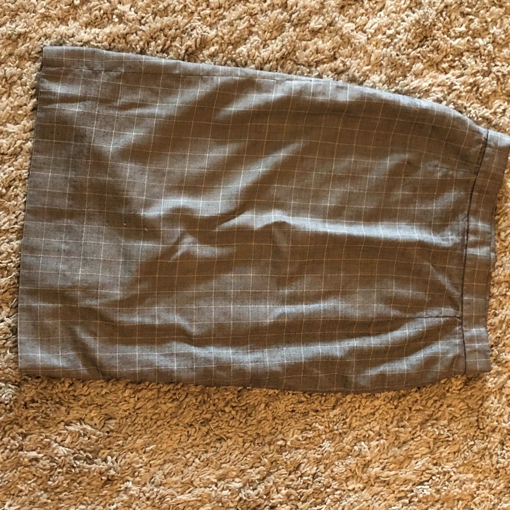 Vintage Louis Feraud Plaid Skirt